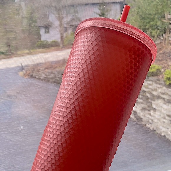 ☕️Starbuck’s☕️ Valentine’s💕2022 Pink Lemonade Jelly Gridded 24oz Venti Tumbler - Picture 11 of 16